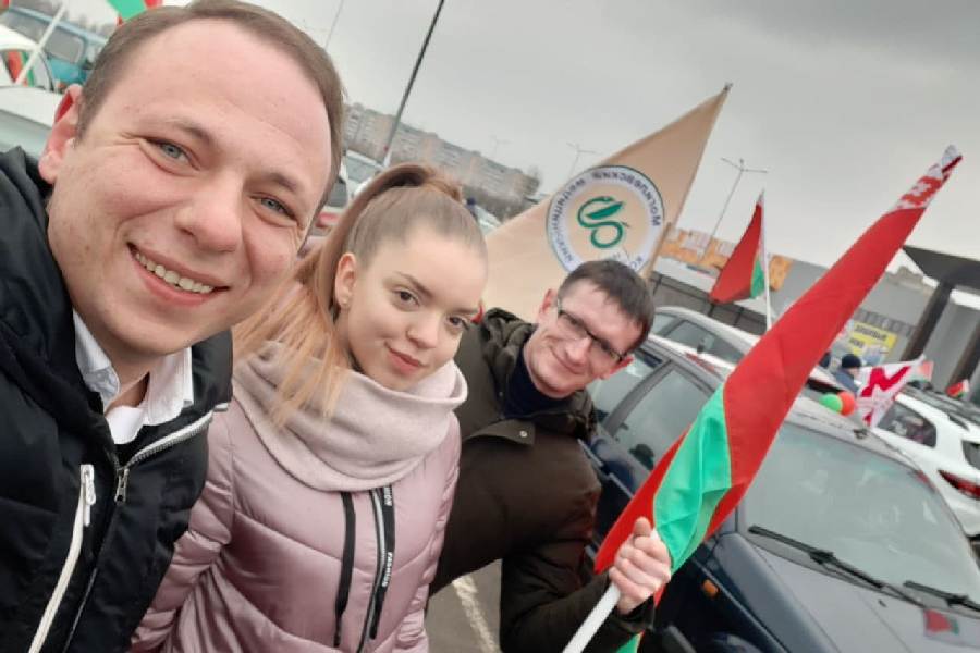 Автопробег ко Дню белорусской милиции