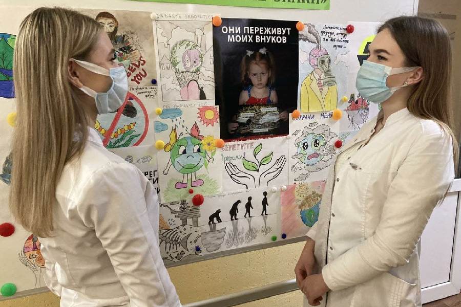 Выставка работ учащихся «Экомаркировка»